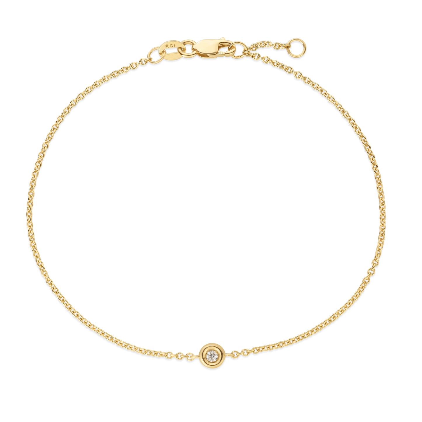 Solo Diamond - Bracelet 14K
