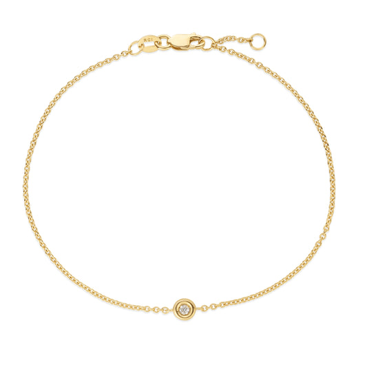 Solo Diamond - Bracelet 14K