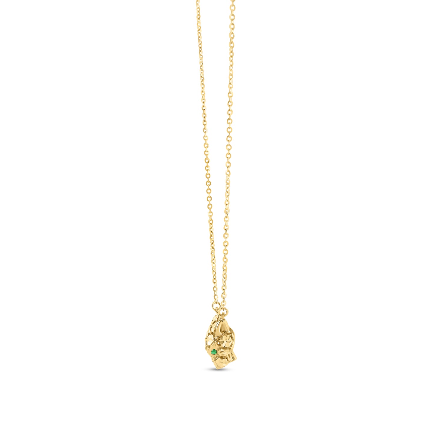 Eye of the tiger- Necklace 14K