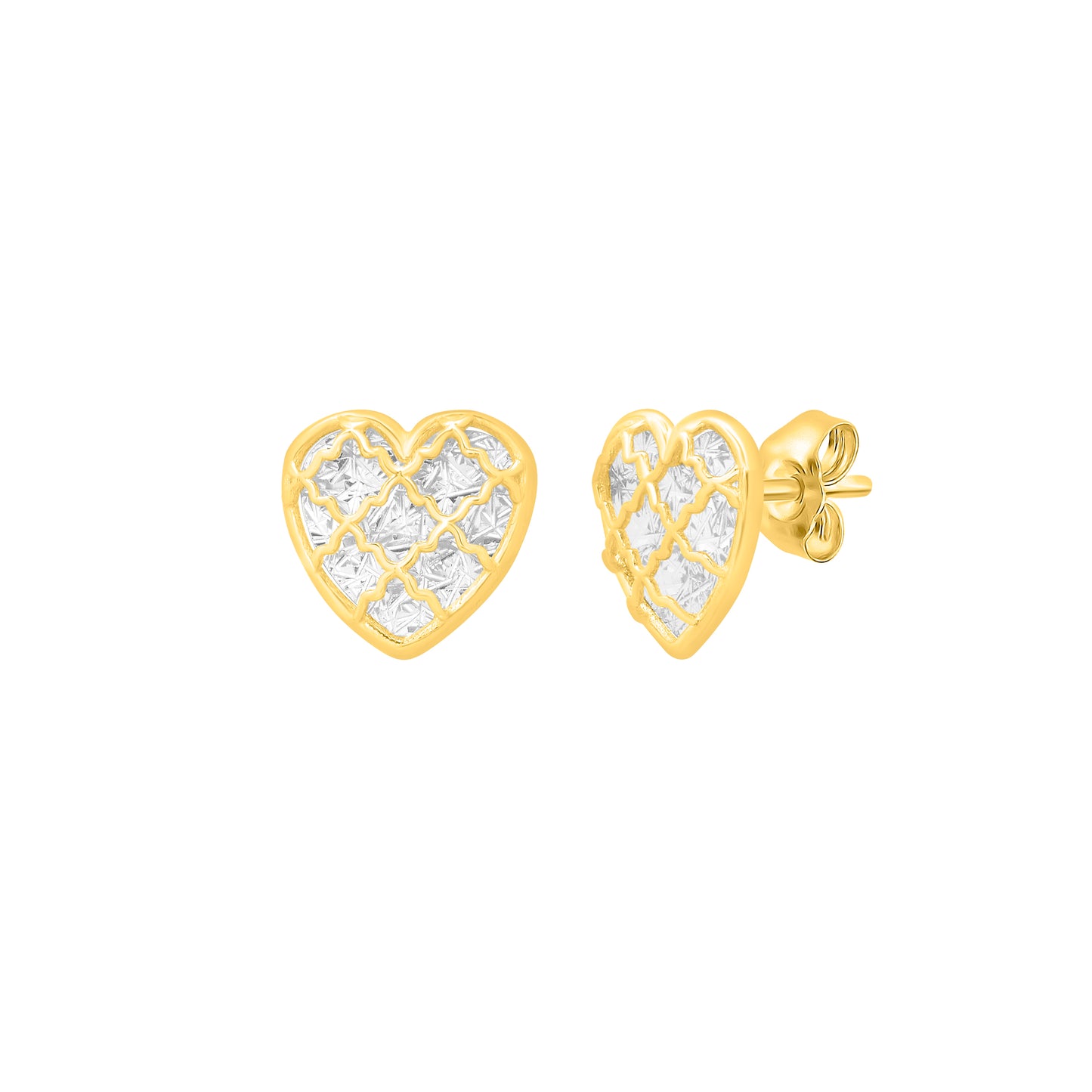 Heart- Earring 14K