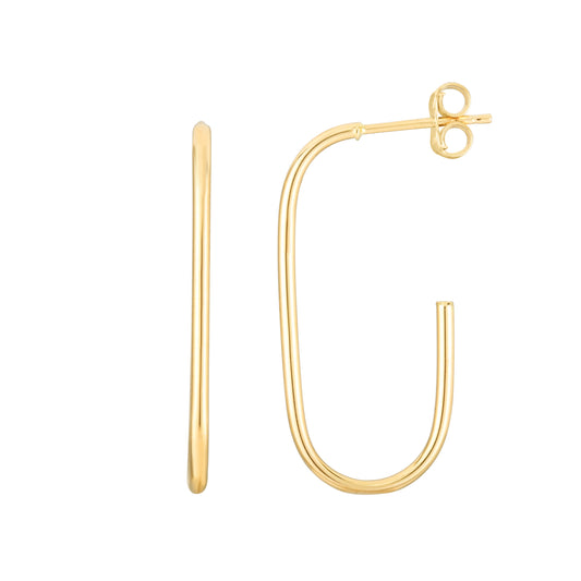 J Hoop - Earring 14K