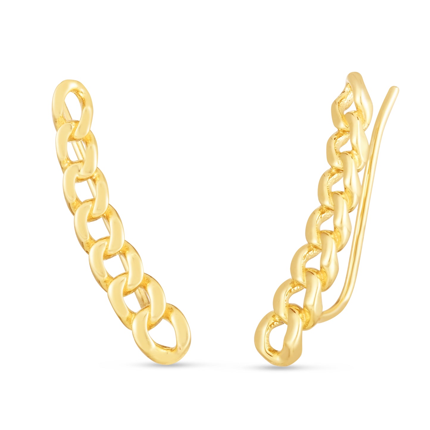 Climber Curb - Earring 14K