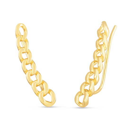 Climber Curb - Earring 14K