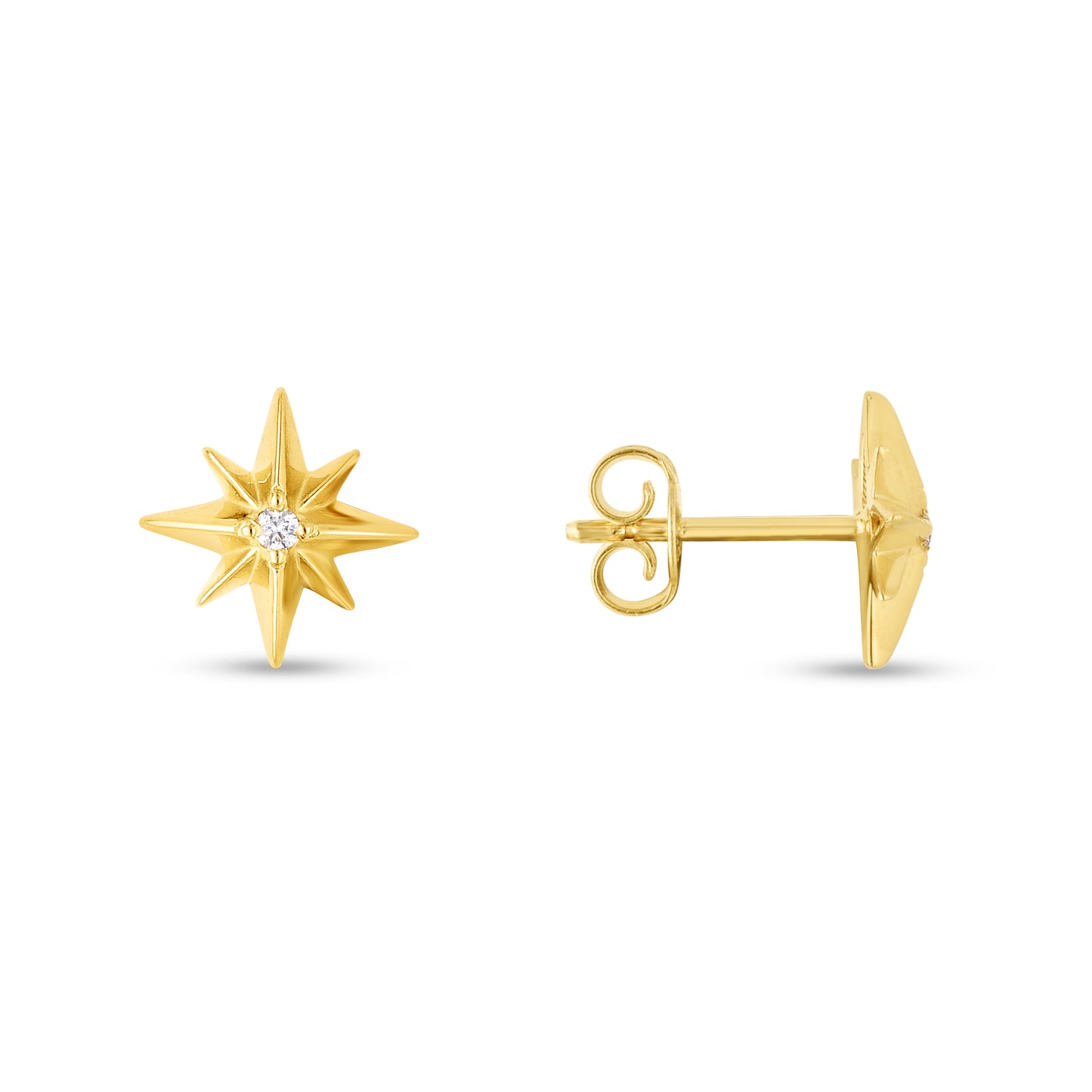 North star - Earring 14K