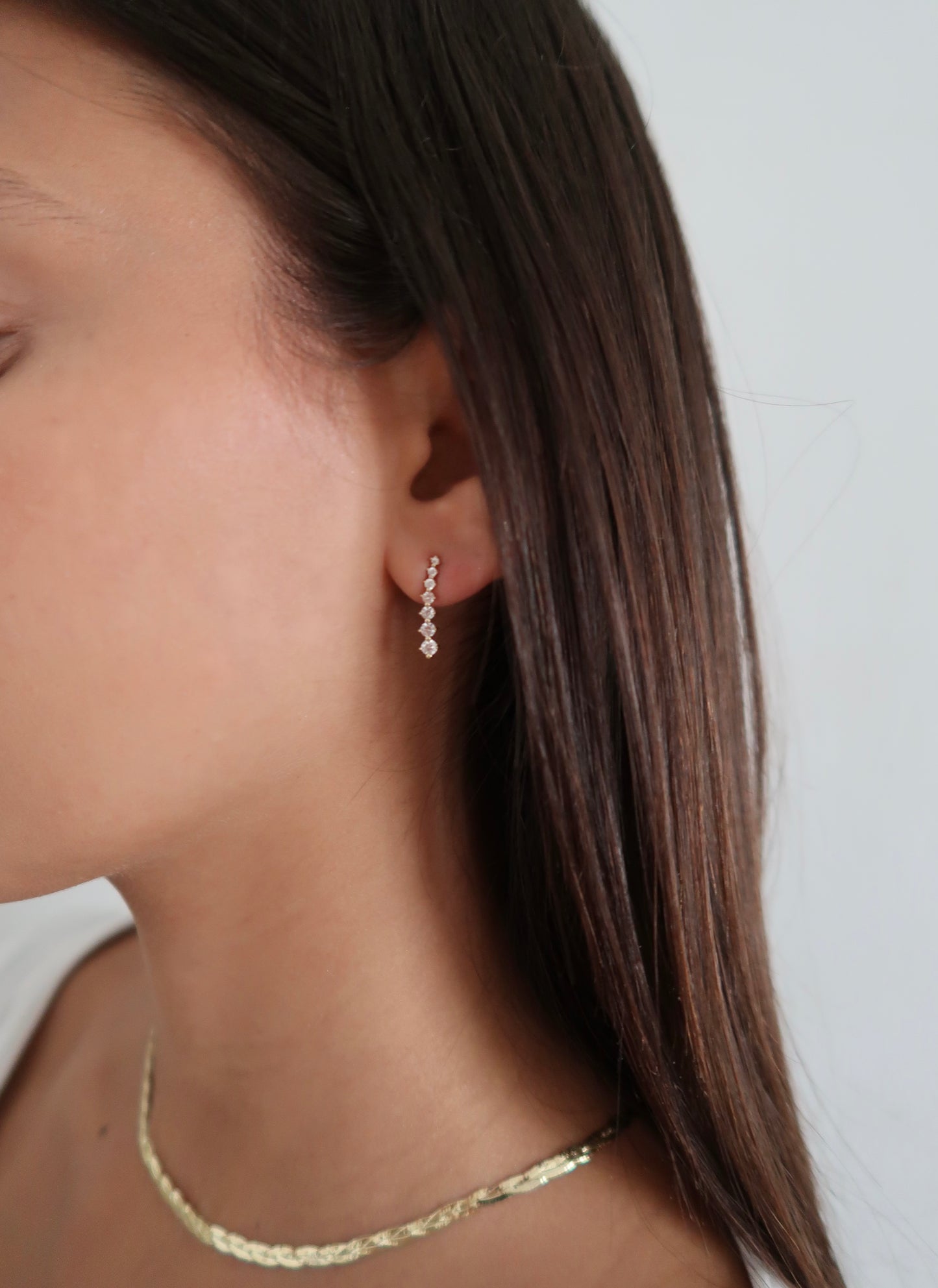 Shooting star - Earring 14K