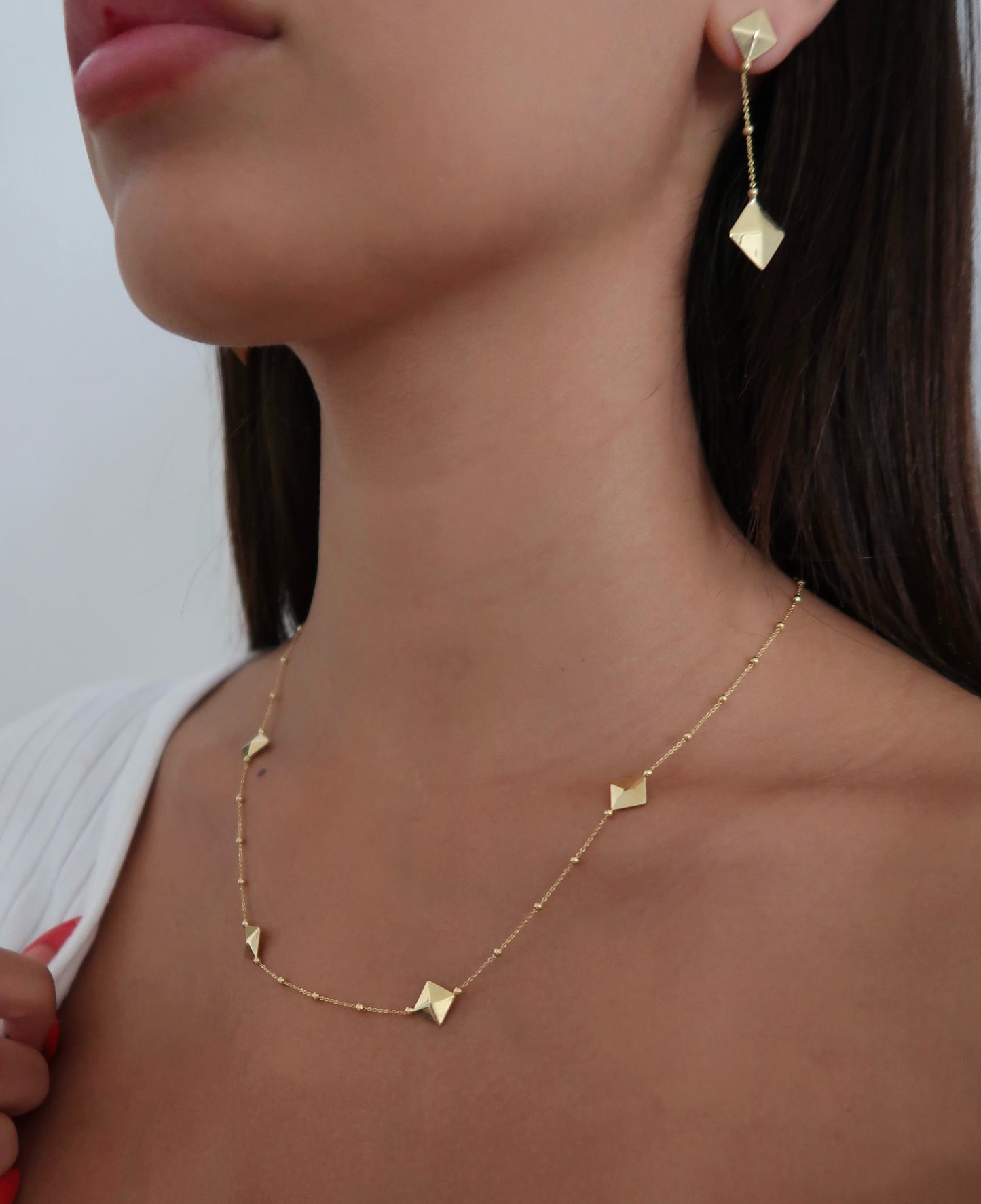 Tears Drop - Necklace 14K