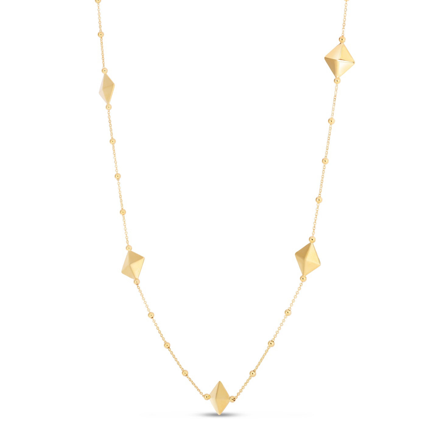Squares - Necklace 14K