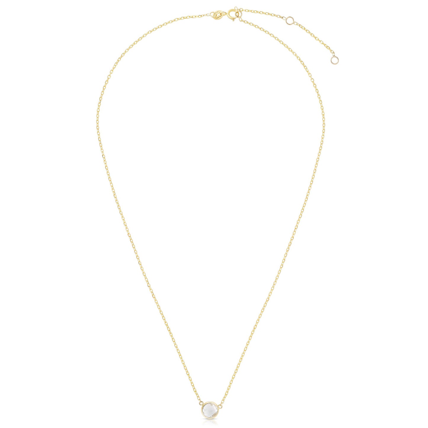 Topaz - Necklace 14K