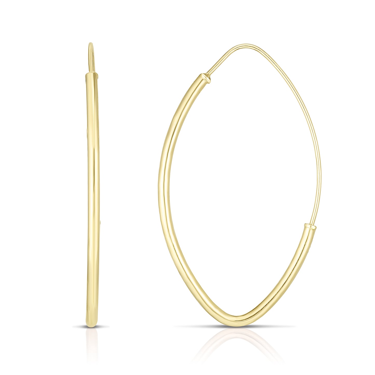 Eye Hoop - Earring 14K