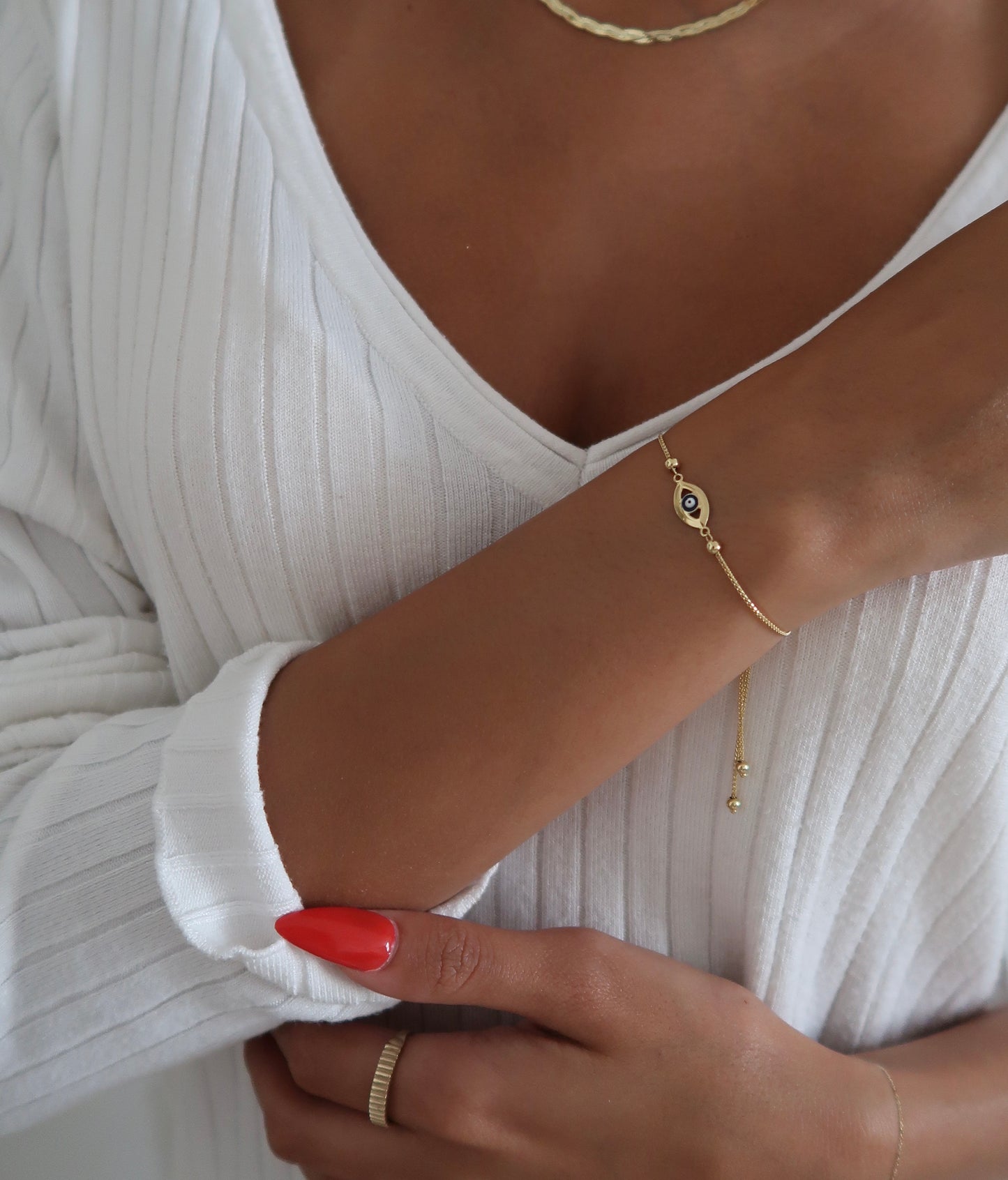 Blue Eye - Bracelet 14K