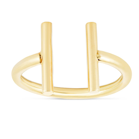 Double Bar - Ring 14K