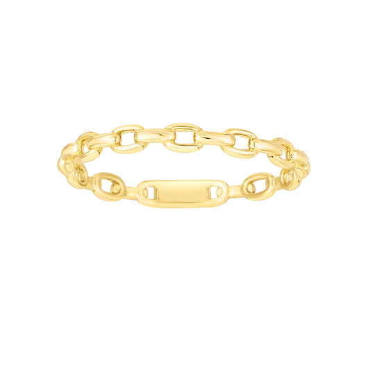 Iron Links - Ring 14K
