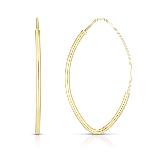 Eye Hoop - Earring 14K